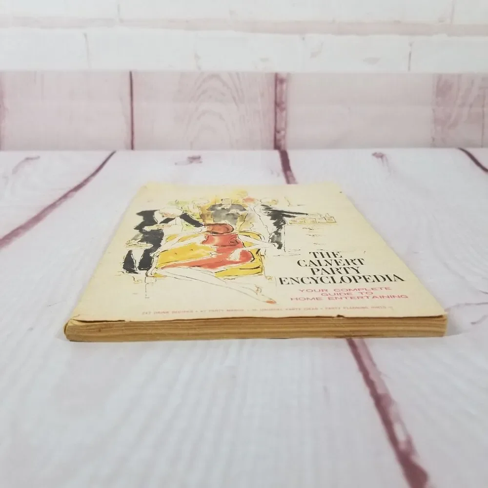 The Calvert Party Encyclopedia Vintage Cocktail Recipes Bartending Drinks MCM
